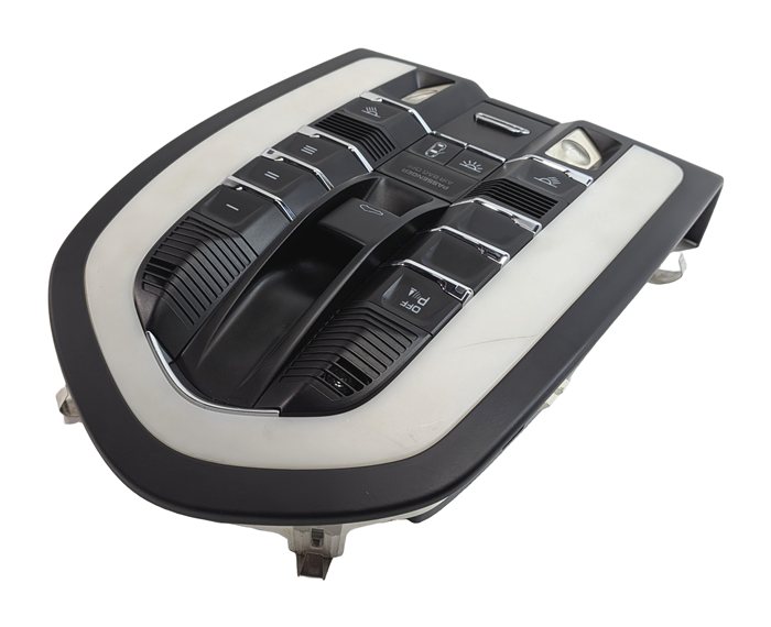 Thumbnail 1: 2010-2018 PORSCHE CAYENNE PANAMERA (958 970 G1) FRONT DOMELIGHT LAMP (Black)