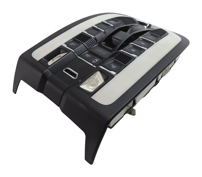 Thumbnail 4: 2010-2018 PORSCHE CAYENNE PANAMERA (958 970 G1) FRONT DOMELIGHT LAMP (Black)