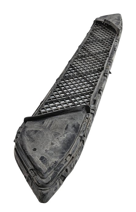 Thumbnail 6: 2013-2015 BMW X1 (E84) FRONT LOWER CENTER BUMPER GRILLE (BLACK)