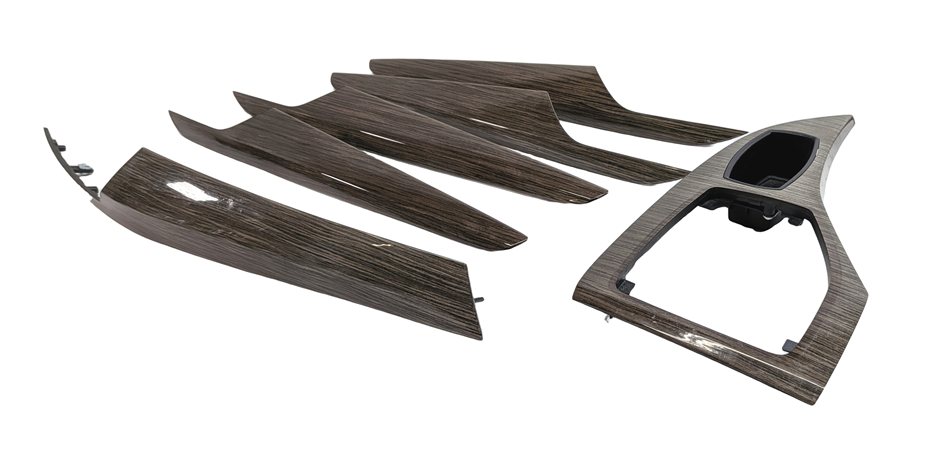 Thumbnail 1: 2013 BMW X1 (E84) INTERIOR FRONT DASH CENTER CONSOLE DOOR TRIM SET/6 (Fineline)