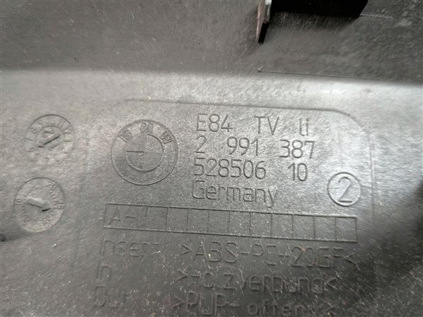Thumbnail 17: 2013 BMW X1 (E84) INTERIOR FRONT DASH CENTER CONSOLE DOOR TRIM SET/6 (Fineline)