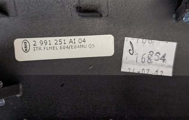 Thumbnail 27: 2013 BMW X1 (E84) INTERIOR FRONT DASH CENTER CONSOLE DOOR TRIM SET/6 (Fineline)