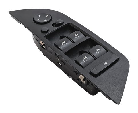 Thumbnail 2: 12-15 BMW X1 E84 FRONT LEFT DRIVER DOOR MASTER WINDOW SWITCH (w/o P-FOLD) BLACK