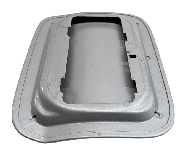 Thumbnail 6: 2013-2015 BMW X1 (E84) FUEL TANK DOOR LID COVER TRIM (Silver)