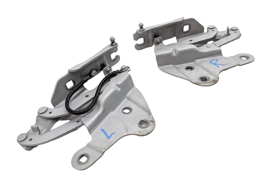 2013-2015 BMW X1 (E84) FRONT LEFT & RIGHT HOOD HINGE SET 2 (Silver)
