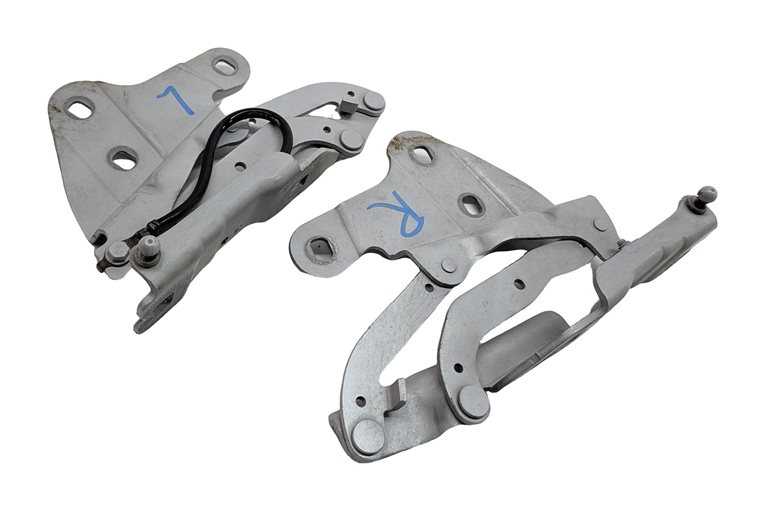 Thumbnail 3: 2013-2015 BMW X1 (E84) FRONT LEFT & RIGHT HOOD HINGE SET 2 (Silver)