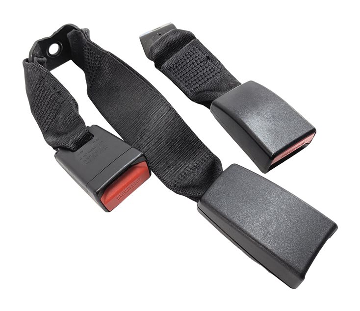 2013 BMW X1 (E84) REAR LEFT CENTER RIGHT SEAT SEATBELT BUCKLE RECEIVER SET/3