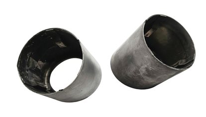 Thumbnail 5: 2013 BMW X1 (E84) REAR MUFFLER EXHAUST PIPE TIP SET/2 (CHROME)