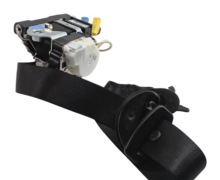 Thumbnail 2: 2012-2015 BMW X1 (E84) RIGHT FRONT PASSENGER SEATBELT BUCKLE RETRACTOR (Black)