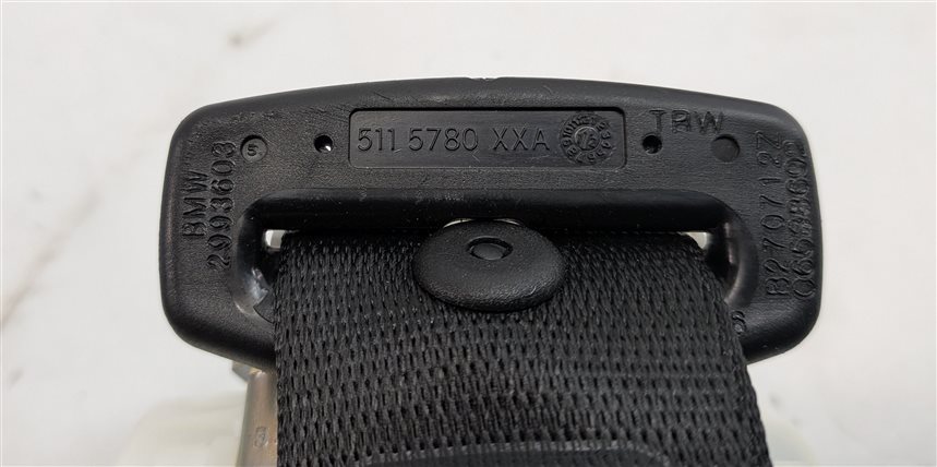 Thumbnail 10: 2013 BMW X1 (E84) REAR LEFT CENTER RIGHT SEAT SEATBELT RETRACTOR SET/2 (Black)