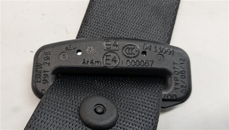 Thumbnail 12: 2013 BMW X1 (E84) REAR LEFT CENTER RIGHT SEAT SEATBELT RETRACTOR SET/2 (Black)