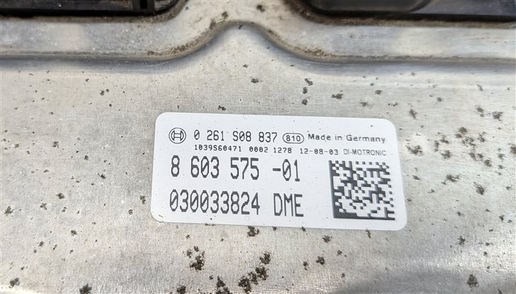 Thumbnail 5: 13-16 BMW X1 Z4 E84 E89 2.0L N20 TURBO ECM DME CAS 3 IMMOBILIZER MODULE KEY SET