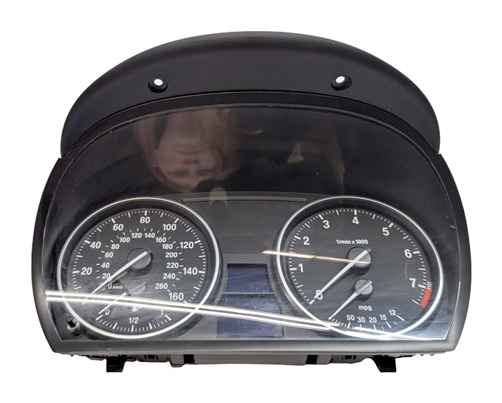 Thumbnail 3: 09-11 BMW 323i 328i X1 (E84 E90 E91) SPEEDOMETER INSTRUMENT GAUGE CLUSTER (53k)
