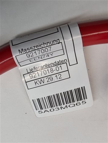 Thumbnail 5: 2013 BMW X1 (E84) 2.0L (N20) ENGINE POSITIVE BATTERY TERMINAL WIRE CABLE w/SBK