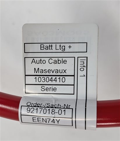 Thumbnail 6: 2013 BMW X1 (E84) 2.0L (N20) ENGINE POSITIVE BATTERY TERMINAL WIRE CABLE w/SBK
