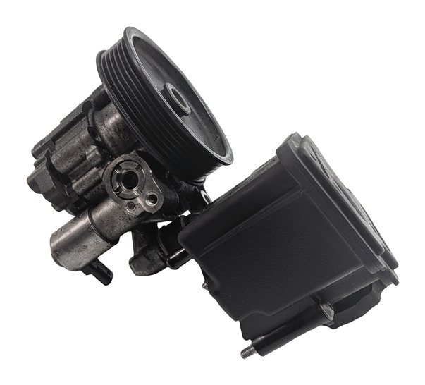 Thumbnail 3: 2010-2011 MERCEDES E350 E550 (W212) POWER STEERING PUMP w/ PULLEY & RESERVOIR