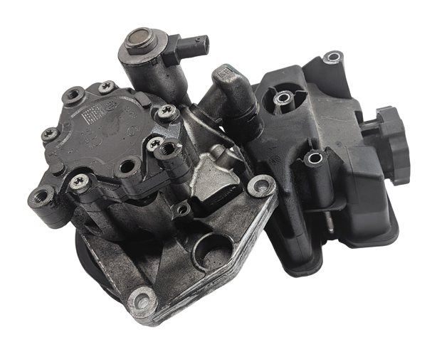 Thumbnail 5: 2010-2011 MERCEDES E350 E550 (W212) POWER STEERING PUMP w/ PULLEY & RESERVOIR
