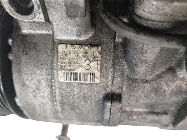 Thumbnail 8: 08-12 MERCEDES C300 C350 E350 GLK350 (W204 W212 X204) A/C AIR COMPRESSOR PUMP