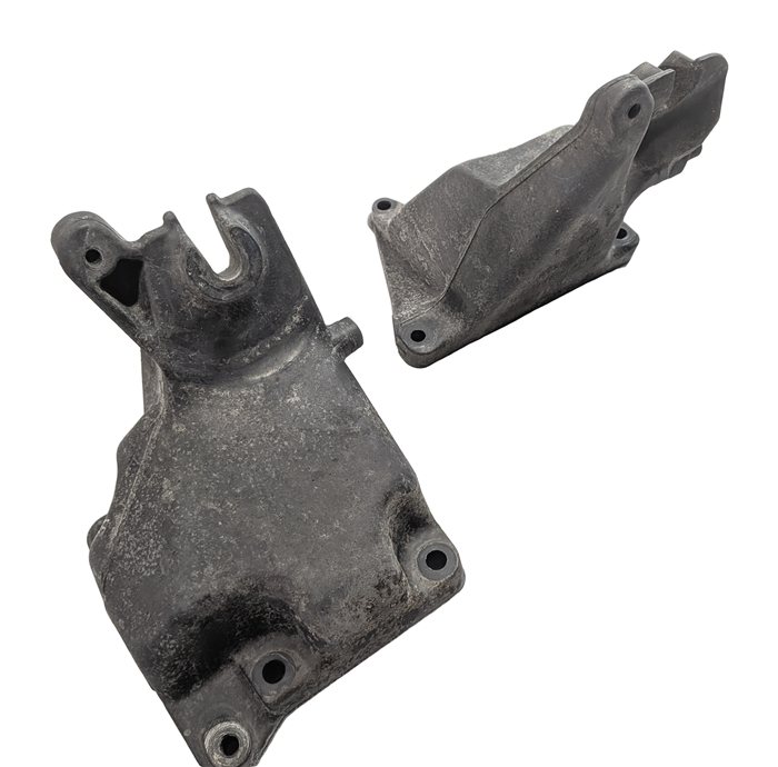 Thumbnail 1: 2011 MERCEDES E350 W212 3.5L (272.977) ENGINE MOTOR SUPPORT MOUNT BRACKET SET/2
