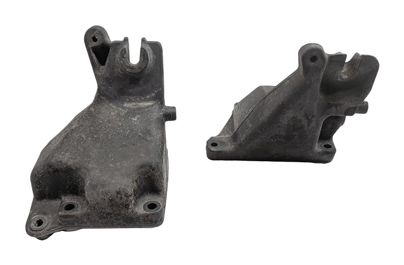 Thumbnail 2: 2011 MERCEDES E350 W212 3.5L (272.977) ENGINE MOTOR SUPPORT MOUNT BRACKET SET/2