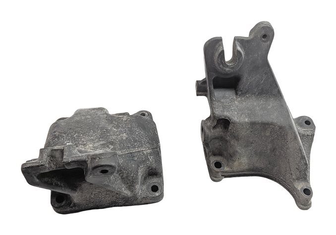 Thumbnail 4: 2011 MERCEDES E350 W212 3.5L (272.977) ENGINE MOTOR SUPPORT MOUNT BRACKET SET/2