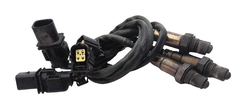 Thumbnail 2: 2011 MERCEDES E350 (W212) 3.5L (272.977) ENGINE OXYGEN O2 WIRE SENSOR SET/4
