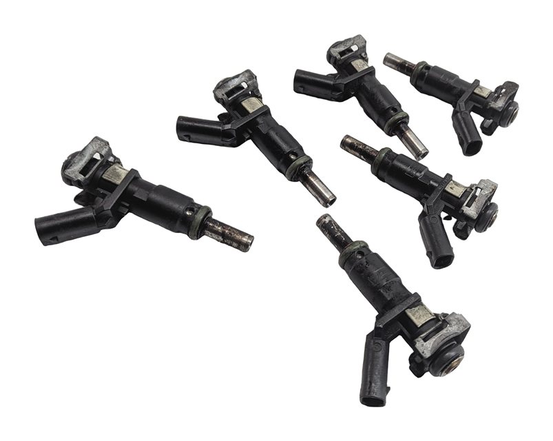 Thumbnail 3: 06-12 MERCEDES C E G GL ML S SL (W204 W212 W221 W164 X164) FUEL INJECTOR SET 6