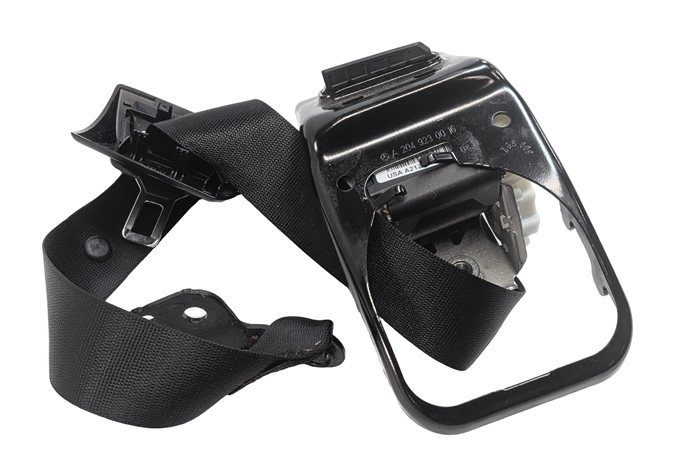2011 MERCEDES E350 (W212) REAR CENTER SEAT SEATBELT BELT RETRACTOR (Black)