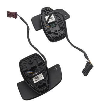 Thumbnail 4: 2011 MERCEDES E350 (W212) DRIVER STEERING WHEEL PADDLE SHIFT SHIFTER SET/2