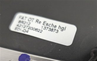 Thumbnail 13: 2011 MERCEDES E350 W212 INTERIOR FRONT DASH CENTER CONSOLE DOOR TRIM SET/8 (ASH)