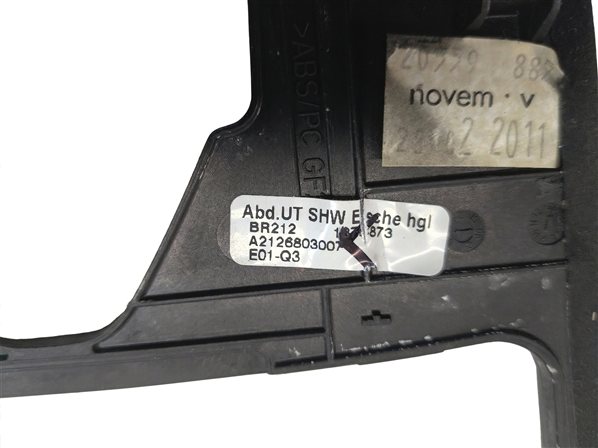 Thumbnail 14: 2011 MERCEDES E350 W212 INTERIOR FRONT DASH CENTER CONSOLE DOOR TRIM SET/8 (ASH)