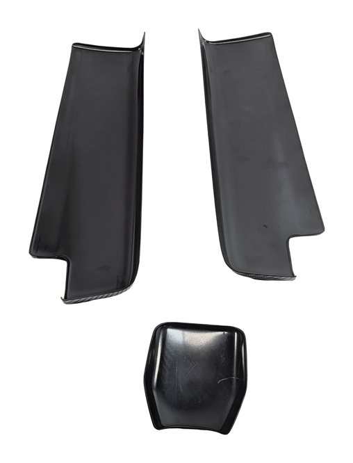 Thumbnail 3: 2011 MERCEDES E350 (W212) FRONT CENTER CONSOLE LID COVER TRIM ( CARBON FIBER)