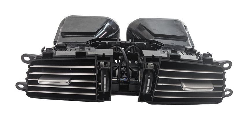 Thumbnail 2: 2011 MERCEDES E350 (W212) FRONT CENTER DASH HEAT AIR AC HVAC DUAL VENT (Black)
