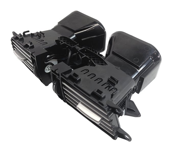 Thumbnail 3: 2011 MERCEDES E350 (W212) FRONT CENTER DASH HEAT AIR AC HVAC DUAL VENT (Black)