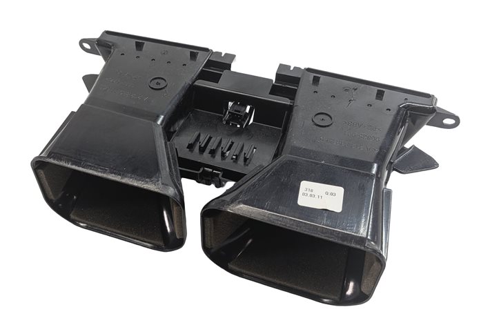 Thumbnail 7: 2011 MERCEDES E350 (W212) FRONT CENTER DASH HEAT AIR AC HVAC DUAL VENT (Black)