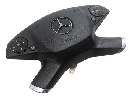 2011 MERCEDES E350 (W212) DRIVER STEERING WHEEL SRS AIRBAG AIR BAG (Black)