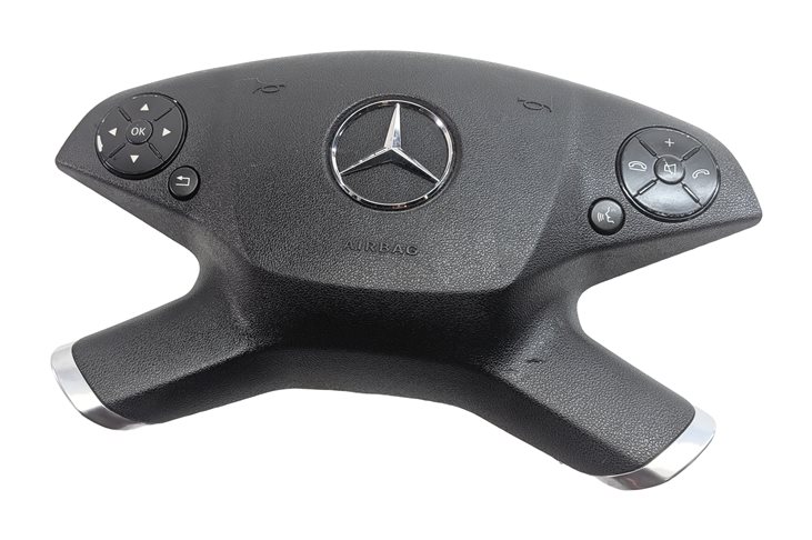 Thumbnail 3: 2011 MERCEDES E350 (W212) DRIVER STEERING WHEEL SRS AIRBAG AIR BAG (Black)