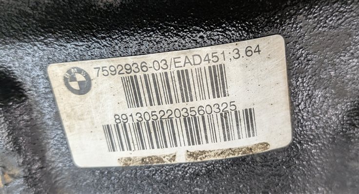Thumbnail 8: 2013-2015 BMW X1 (E84) AWD 3.0L REAR DIFFERENTIAL GEAR CARRIER (3.64 RATIO)