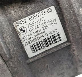 Thumbnail 6: 07-16 BMW 135i 335i X1 Z4 (E87 E90 E84 E89) 3.0L N54 N55 A/C COMPRESSOR PUMP
