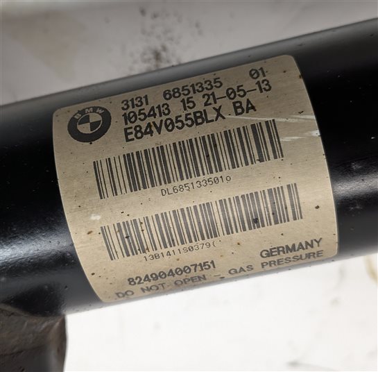 Thumbnail 8: 12-15 BMW X1 (E84) AWD FRONT LEFT & RIGHT STANDARD SUSPENSION SHOCK STRUT SET 2