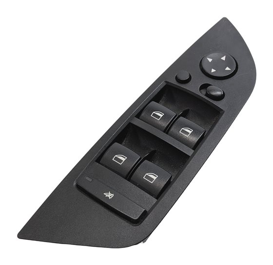 12-15 BMW X1 (E84) LEFT DRIVER DOOR MASTER WINDOW SWITCH (POWER FOLDING) (BLACK)