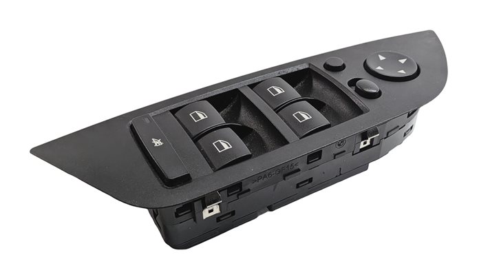 Thumbnail 2: 12-15 BMW X1 (E84) LEFT DRIVER DOOR MASTER WINDOW SWITCH (POWER FOLDING) (BLACK)