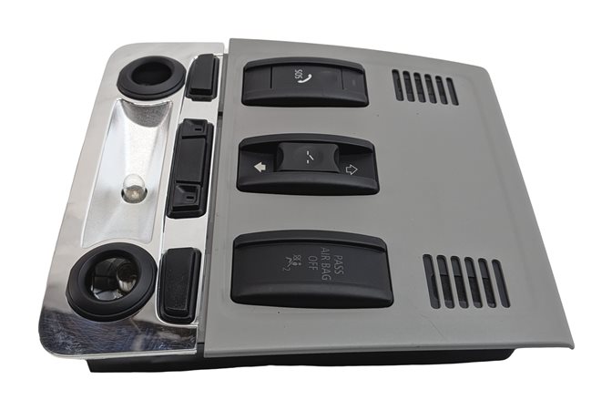 Thumbnail 2: 2014 BMW X1 (E84) FRONT INTERIOR DOME MAP READING LIGHT LAMP (Gray)