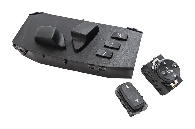 2014 BMW X1 (E84) FRONT LEFT DRIVER MEMORY SEAT POSITION ADJUST SWITCH w/LUMBAR