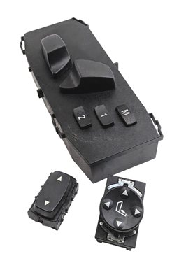 Thumbnail 2: 2014 BMW X1 (E84) FRONT LEFT DRIVER MEMORY SEAT POSITION ADJUST SWITCH w/LUMBAR