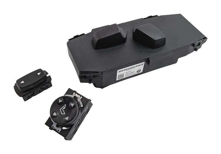 Thumbnail 4: 14 BMW X1 E84 FRONT RIGHT PASSENGER MEMORY SEAT POSITION ADJUST SWITCH w/LUMBAR