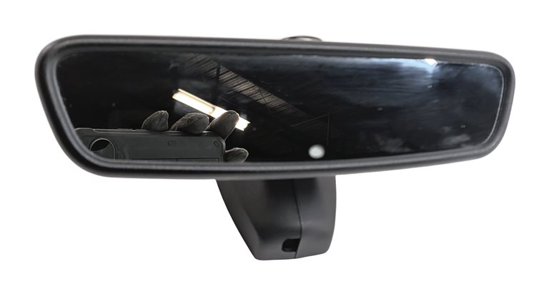 Thumbnail 2: 04-15 M3 X1 X3 X5 X5M X6 X6M E90 E83 E84 E70 E71 REARVIEW MIRROR COMPASS (Black)