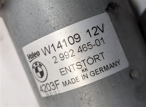 Thumbnail 8: 2012-2015 BMW X1 (E84) FRONT WINDSHIELD WIPER MOTOR