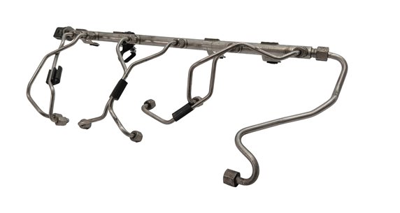 Thumbnail 2: 2014 BMW X1 (E84) 3.0L (N55) ENGINE HIGH PRESSURE FUEL INJECTOR RAIL w/ LINES