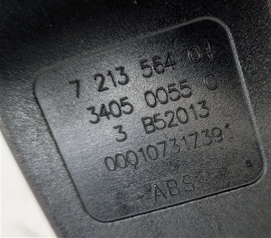 Thumbnail 6: 08-16 BMW 135i 328i 335i M3 X1 Z4 (E84 E87 E89 E90) PASSENGER SEATBELT RECEIVER